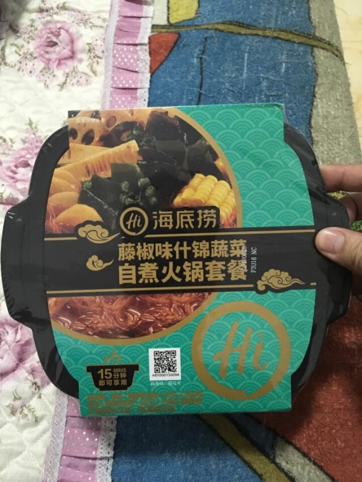 海底捞 藤椒味什锦蔬菜自煮火锅410g 自煮自助方便网红小火锅懒人速食怎么样，好用吗，口碑，心得，评价，试用报告,第2张