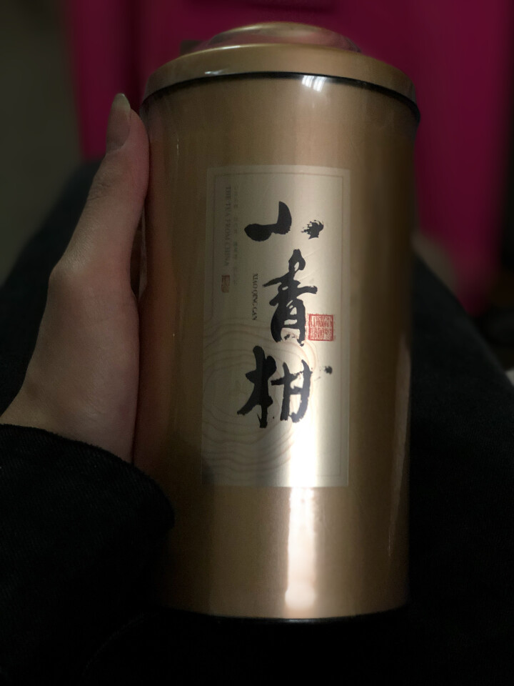 吉妮茗香 新会 小青柑普洱茶 宫廷普洱茶 熟茶茶叶 小青柑柑普茶 金色单罐150克怎么样，好用吗，口碑，心得，评价，试用报告,第3张