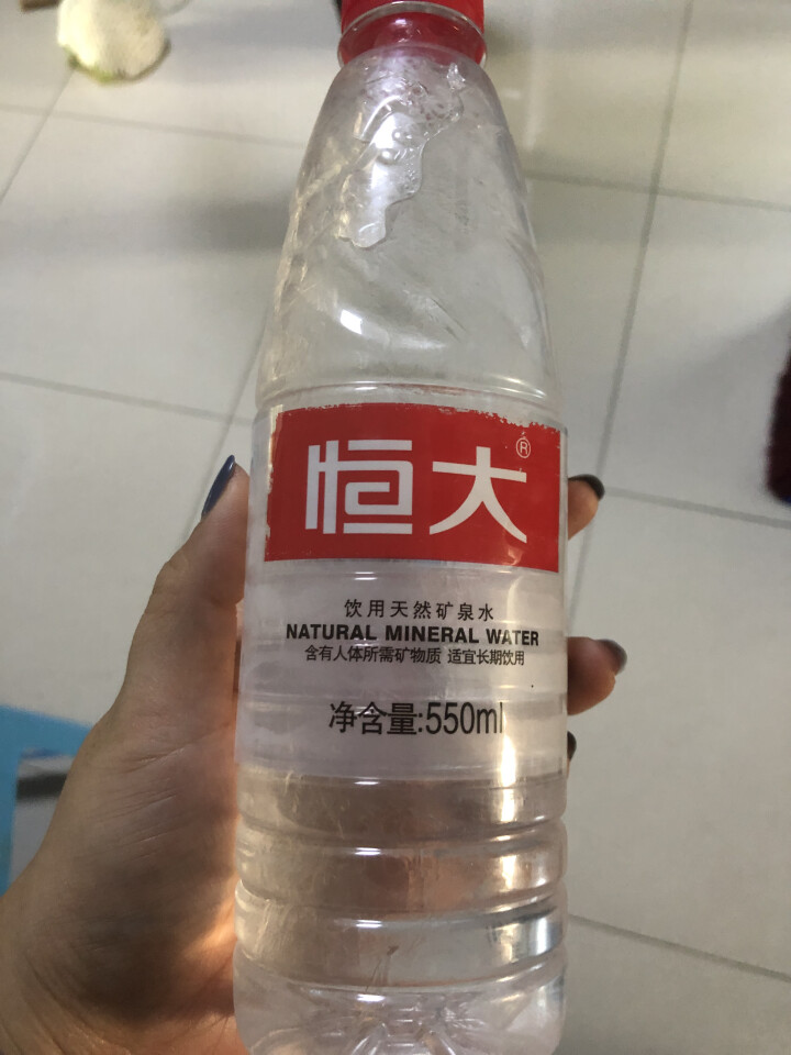 【整箱买一送一】恒大 天然矿泉水饮用水瓶装水非纯净水 550ml*1瓶（样品不售卖）怎么样，好用吗，口碑，心得，评价，试用报告,第3张