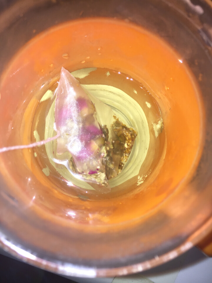 岐景黄鹊 茶叶花草茶 玫瑰荷叶茶包瘦肚子减脂独立三角袋泡茶包 64g 玫瑰荷叶茶试用装（1袋）怎么样，好用吗，口碑，心得，评价，试用报告,第2张