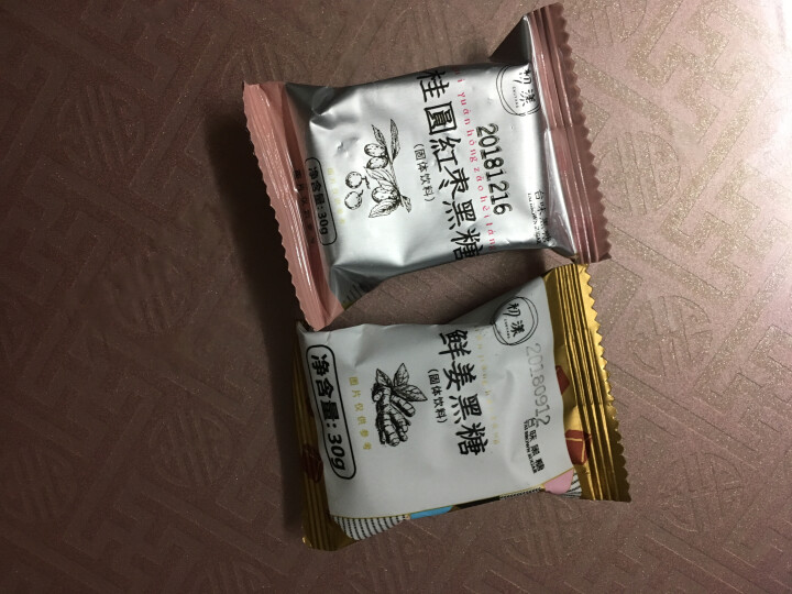 台湾风味黑糖姜茶初漾大姨妈茶月经经期例假驱寒姜母茶桂圆红枣红糖姜茶 0元试饮（1颗鲜姜+1颗桂圆红枣）怎么样，好用吗，口碑，心得，评价，试用报告,第3张