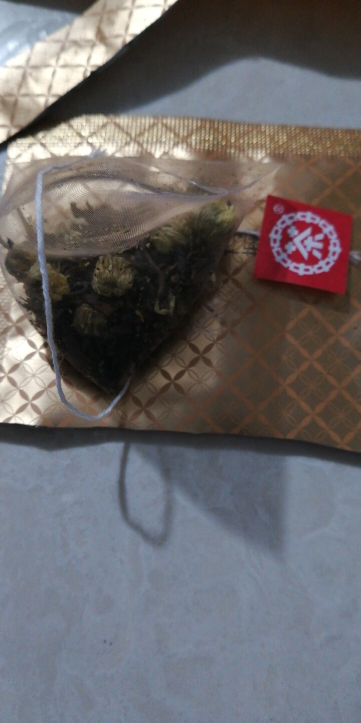 中茶清茶菊花普洱茶 茶叶袋泡花草茶10包一盒25g 菊花普洱试用装(1袋)怎么样，好用吗，口碑，心得，评价，试用报告,第2张