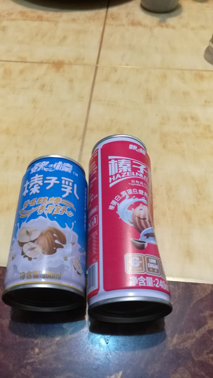 魏榛榛子乳植物蛋白饮料 醇香240ml*1+柔香180ml*1试用装怎么样，好用吗，口碑，心得，评价，试用报告,第4张