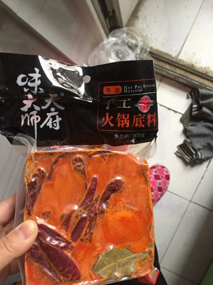 天府味大师手工火锅底料500g香辣牛油火锅底料 浓缩火锅底料 老成都牛油火锅底料 重庆火锅底料怎么样，好用吗，口碑，心得，评价，试用报告,第4张