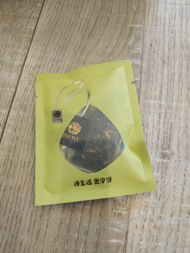 茗花有主 桂花红茶50袋150g祁门红茶三角立体袋泡茶包独立小袋包装养生泡水喝的送礼品花草茶叶可冷泡怎么样，好用吗，口碑，心得，评价，试用报告,第3张