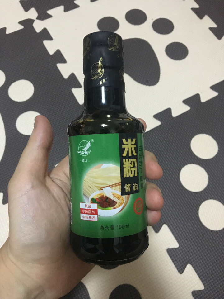 雄鹰米粉生抽酱油190ml早餐拌粉拌面酱油调味调料天然晒制古法手工酿造酱油不含防腐剂零添加怎么样，好用吗，口碑，心得，评价，试用报告,第3张