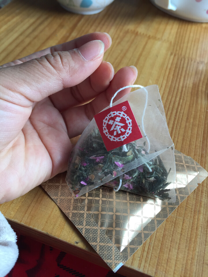 中茶清茶玫瑰白茶花草茶 茶叶袋泡10包一盒25g 玫瑰白茶试用装1袋怎么样，好用吗，口碑，心得，评价，试用报告,第3张