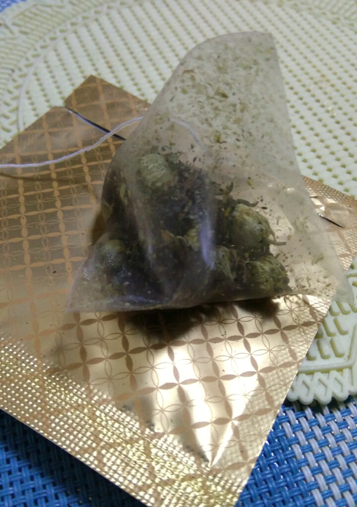 中茶清茶菊花普洱茶 茶叶袋泡花草茶10包一盒25g 菊花普洱试用装(1袋)怎么样，好用吗，口碑，心得，评价，试用报告,第3张