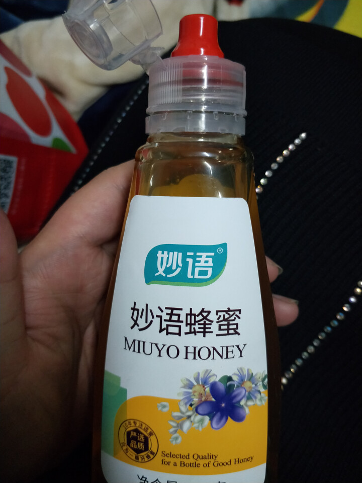 妙语（MiuYo）纯净天然农家自产土取蜂蜜 405g*1瓶怎么样，好用吗，口碑，心得，评价，试用报告,第4张