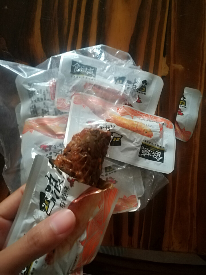 爱尚  食在过瘾巴浪鱼250g/袋(休闲鱼零食) 麻辣味巴浪鱼250g*1怎么样，好用吗，口碑，心得，评价，试用报告,第4张