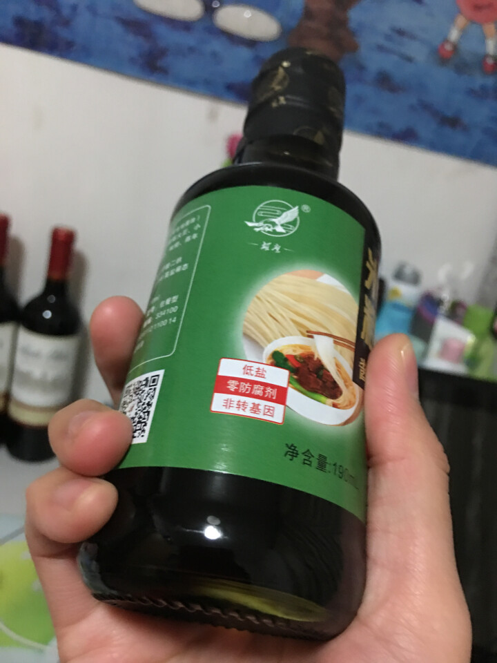 雄鹰米粉生抽酱油190ml早餐拌粉拌面酱油调味调料天然晒制古法手工酿造酱油不含防腐剂零添加怎么样，好用吗，口碑，心得，评价，试用报告,第3张