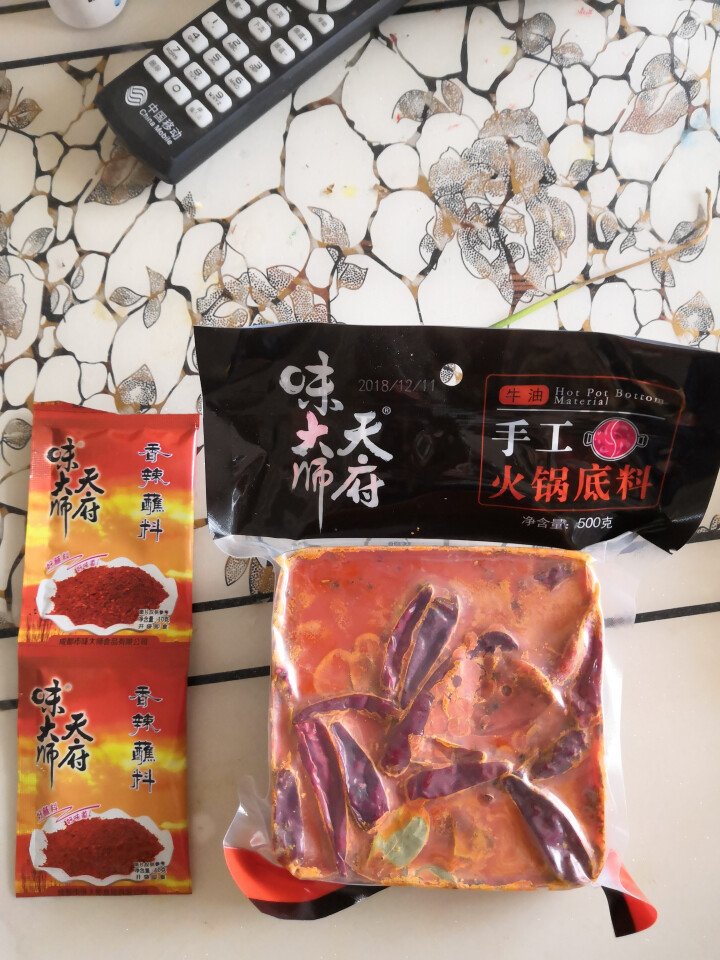 天府味大师手工火锅底料500g香辣牛油火锅底料 浓缩火锅底料 老成都牛油火锅底料 重庆火锅底料怎么样，好用吗，口碑，心得，评价，试用报告,第3张