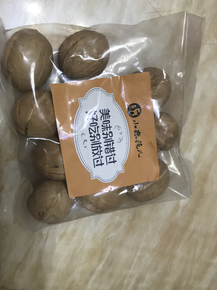 【小鹿范儿】 新疆特产 500G休闲零食2018年新核桃 坚果炒货  阿克苏薄皮核桃 新疆薄皮核桃160G怎么样，好用吗，口碑，心得，评价，试用报告,第2张