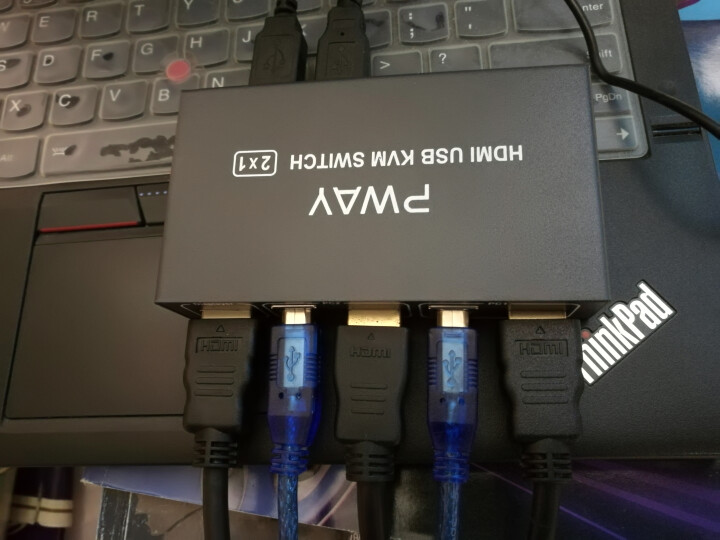 PWAY KVM切换器2口VGA/HDMI切屏器 二进一出2进1显示器键盘鼠标共享切换器 KVM切换器（HDMI）二进一出怎么样，好用吗，口碑，心得，评价，试用,第3张