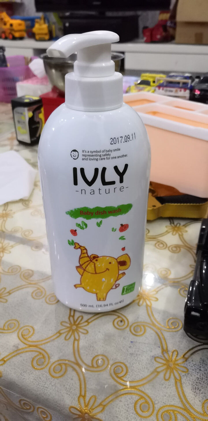 Ivly nature 韩国原装进口婴幼儿童宝宝新生儿专用餐具水果蔬菜清洗液500ml 500ml果蔬清洗液怎么样，好用吗，口碑，心得，评价，试用报告,第2张