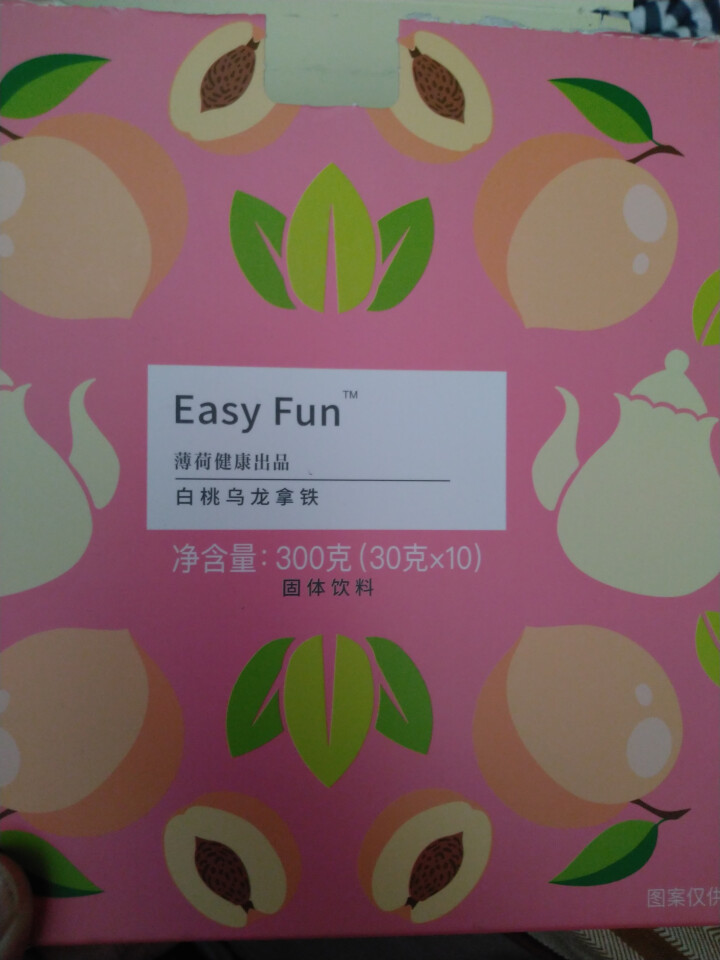 薄荷健康 Easy Fun 白桃乌龙拿铁 醇香冲饮 果香 蜜桃乌龙 拿铁咖啡 10袋/盒怎么样，好用吗，口碑，心得，评价，试用报告,第2张