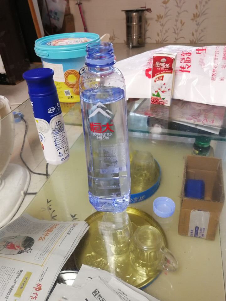 恒大 天然矿泉水 饮用水 瓶装水 非纯净水商务用水 570ml*1瓶（样品不售卖）怎么样，好用吗，口碑，心得，评价，试用报告,第4张