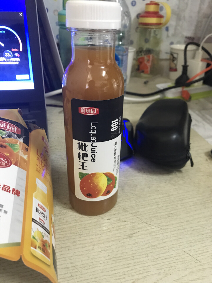 鲜绿园 枇杷汁100%枇杷王枇杷原浆果汁饮料大瓶饮料300ml 单瓶装试饮活动怎么样，好用吗，口碑，心得，评价，试用报告,第2张