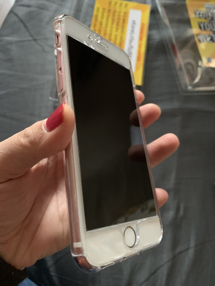 晶罡 iphone6s护盾手机壳苹果6/7/8plus双面全包防摔保护套潮男女款透明新款带钢化膜外套 苹果6/6S,第5张