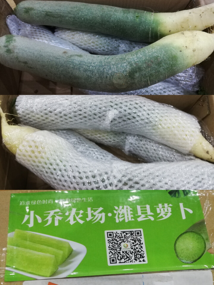 【京东农场】潍坊潍县水果青萝卜 白萝卜约2.5kg 火锅食材 坏果包赔 产地直发怎么样，好用吗，口碑，心得，评价，试用报告,第2张