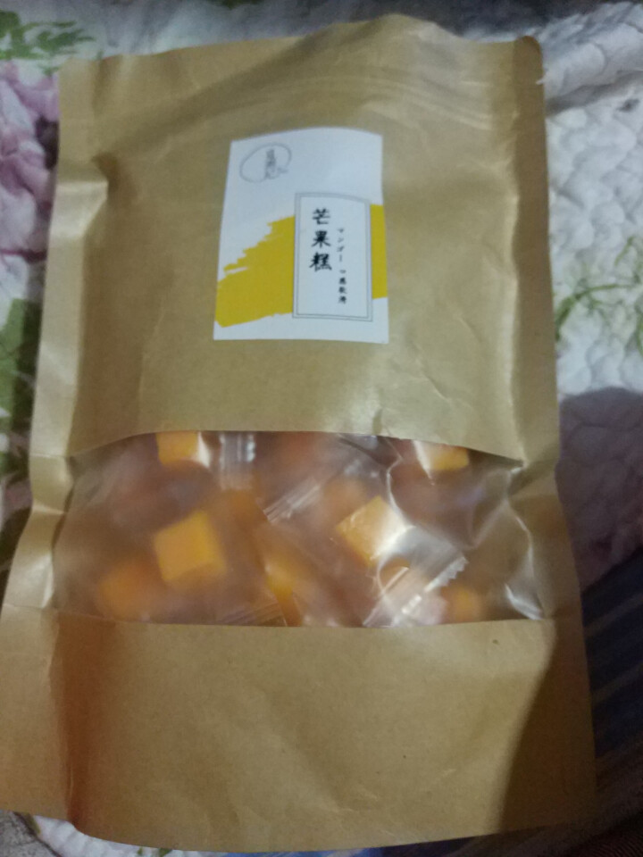 觅潮记 网红芒果糕 芒果味软糕水果糖果 办公室休闲零食200g怎么样，好用吗，口碑，心得，评价，试用报告,第2张