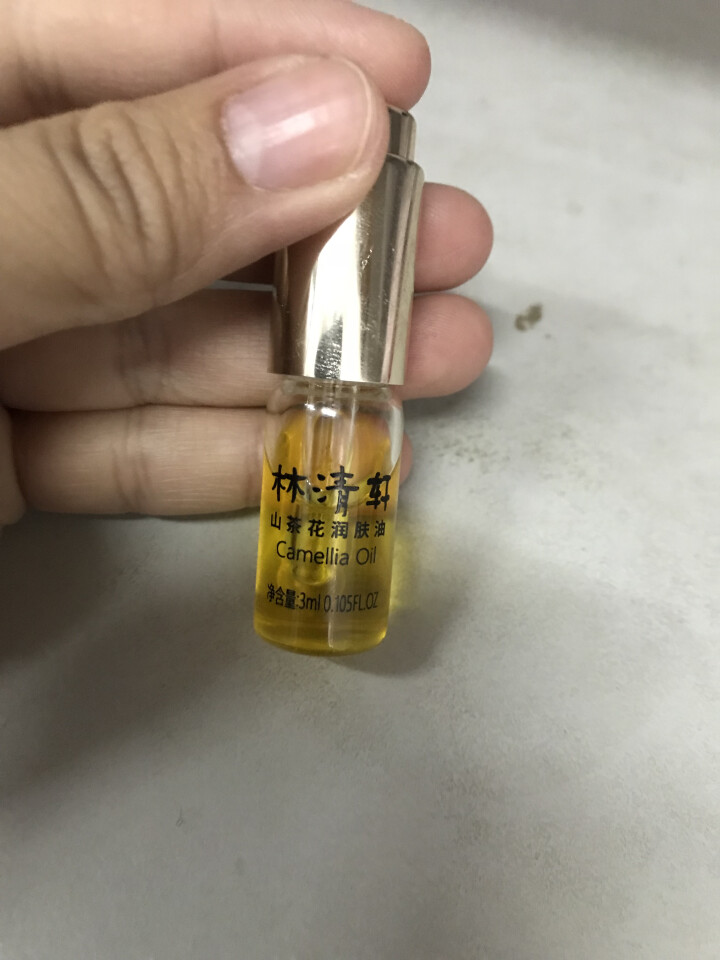 林清轩 山茶花润肤油升级版豪华旅行装3ml 滋养修复皮肤屏障怎么样，好用吗，口碑，心得，评价，试用报告,第4张