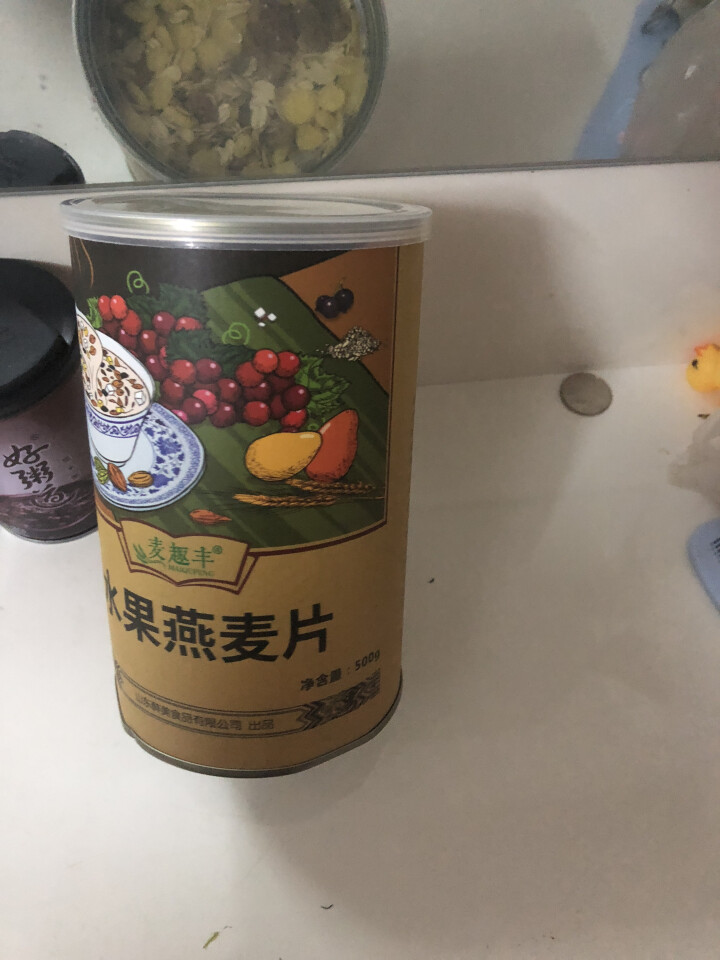 【买1送2】麦趣丰 水果燕麦片500g谷物麦片即食无糖脱脂早餐 坚果混合营养燕麦粥代餐速食品可干吃 水果燕麦片 500g怎么样，好用吗，口碑，心得，评价，试用报,第2张