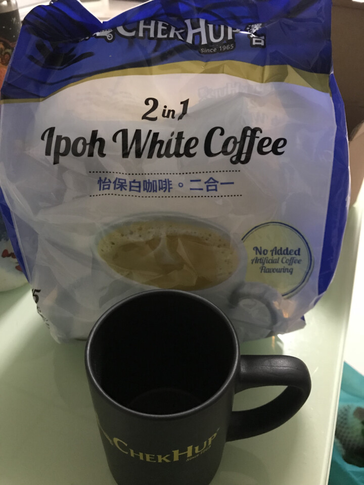 【买就送杯+试饮】泽合怡保白咖啡 马来西亚泽合咖啡 二合一速溶咖啡粉袋装 /香浓/原味 二合一x1袋（独立冰糖包）怎么样，好用吗，口碑，心得，评价，试用报告,第2张