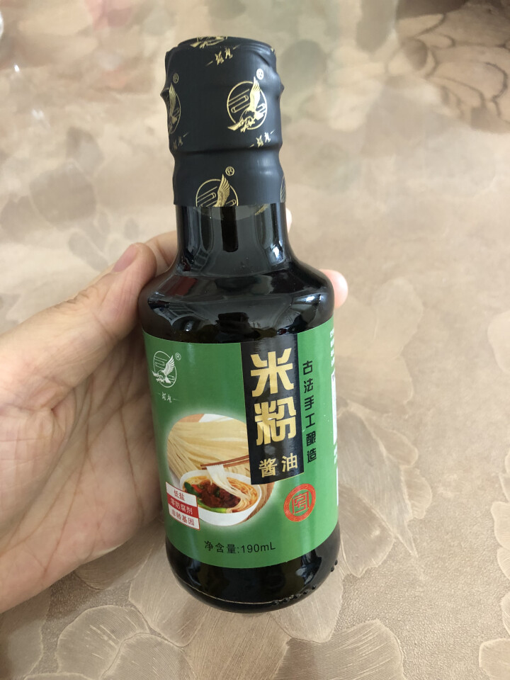 雄鹰米粉生抽酱油190ml早餐拌粉拌面酱油调味调料天然晒制古法手工酿造酱油不含防腐剂零添加怎么样，好用吗，口碑，心得，评价，试用报告,第2张