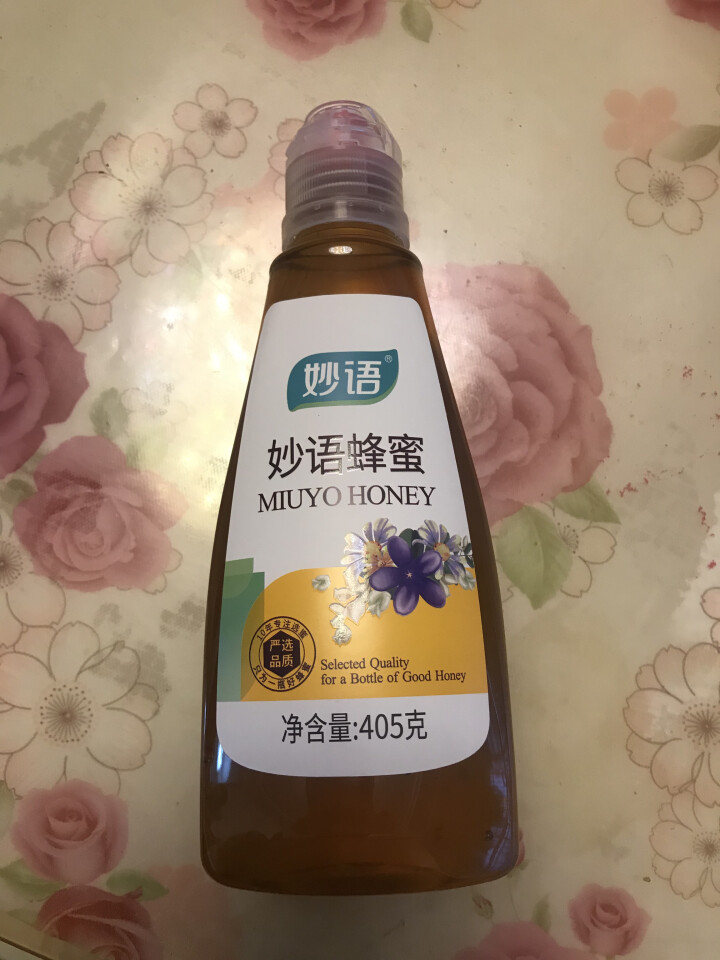 妙语（MiuYo）纯净天然农家自产土取蜂蜜 405g*1瓶怎么样，好用吗，口碑，心得，评价，试用报告,第3张