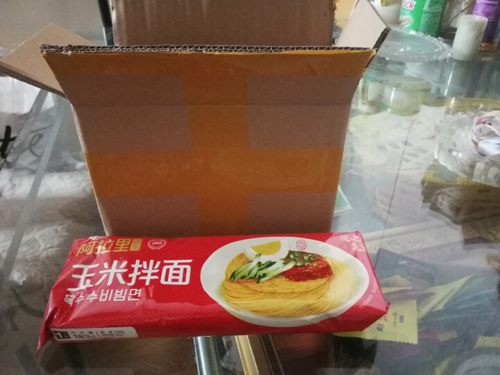 阿拉里玉米面条 朝鲜族特色拌面 方便速食带调料 183g*1袋怎么样，好用吗，口碑，心得，评价，试用报告,第2张