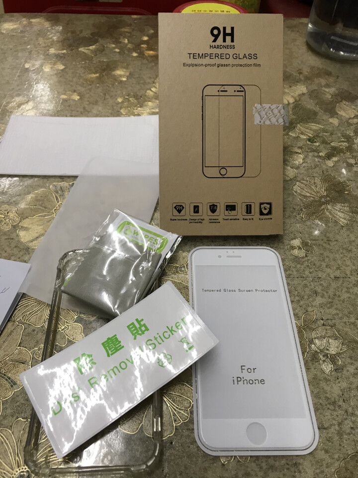 【蓝宝石镀晶】苹果8/7/6s玻璃膜 iPhone8/7/6/6s Plus钢化膜 全屏复盖手机贴膜 iPhone6/6s,第2张