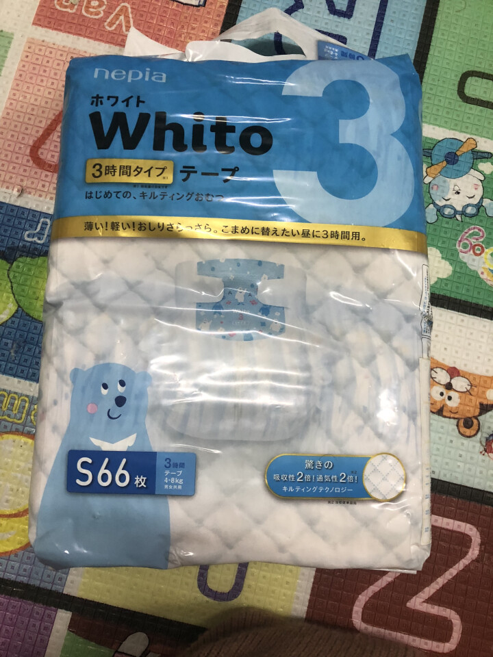 妮飘（Nepia） Whito 3小时日用纸尿裤 66枚 S（日本原装进口）怎么样，好用吗，口碑，心得，评价，试用报告,第2张