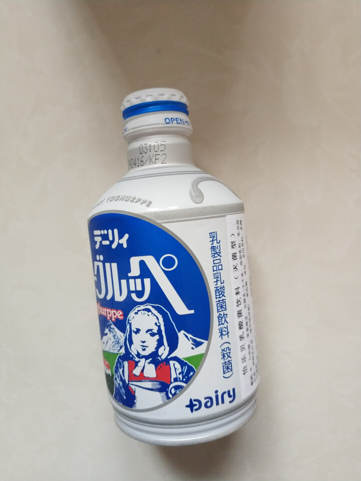 怡乐贝日本原装进口乳酸菌饮料铝罐包装290g  南日本九州原产牛奶怎么样，好用吗，口碑，心得，评价，试用报告,第3张