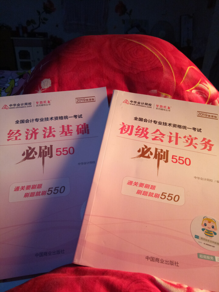 【官方现货】中华会计网校初级会计职称2019教材考试辅导书初级会计实务经济法基础梦想成真提前备考直营 精编必刷550题 初级会计师怎么样，好用吗，口碑，心得，评,第2张