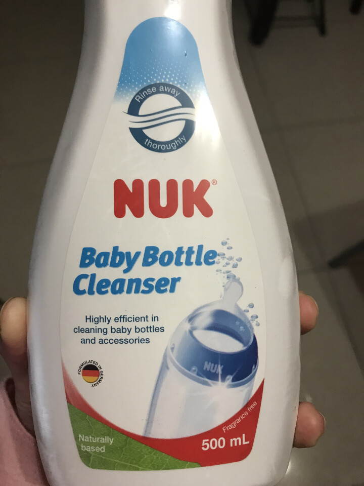 NUK 奶瓶清洗剂洗奶瓶液可降解天然清洁剂植物婴儿洗洁精洗碗液500ml 瓶装270715怎么样，好用吗，口碑，心得，评价，试用报告,第2张