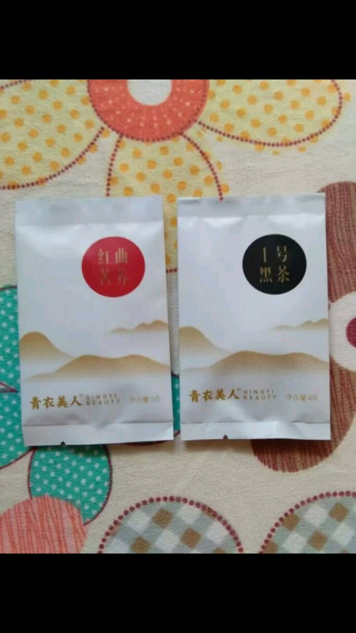 红曲苦荞 青衣美人 全胚芽黑 茶叶代用茶 健康茶养生茶花草茶全颗粒 2018新茶 品尝袋5g*1袋怎么样，好用吗，口碑，心得，评价，试用报告,第4张