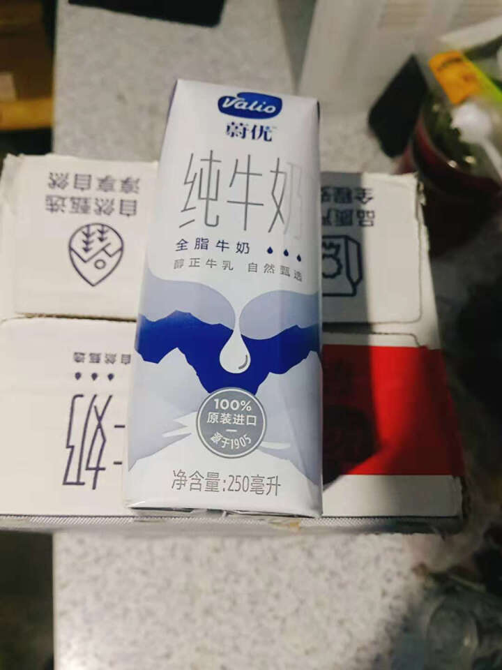 芬兰蔚优 Valio 全脂牛奶 UHT纯牛奶 250ml*24整箱装怎么样，好用吗，口碑，心得，评价，试用报告,第3张