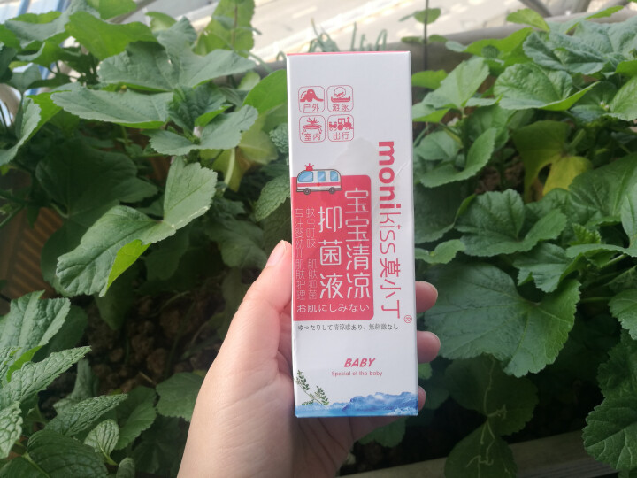 莫小丁（monikiss） 宝宝清凉抑菌液45ml 儿童蚊虫叮咬 止痒祛痱抑菌液儿童版怎么样，好用吗，口碑，心得，评价，试用报告,第2张