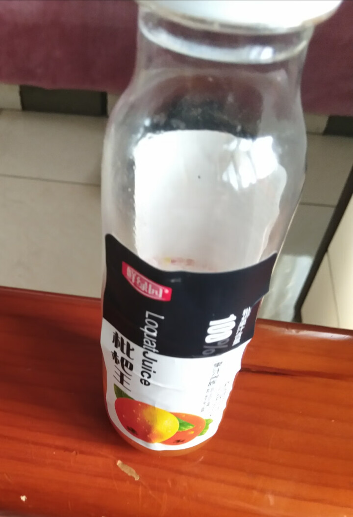 鲜绿园 枇杷汁100%枇杷王枇杷原浆果汁饮料大瓶饮料300ml 单瓶装试饮活动怎么样，好用吗，口碑，心得，评价，试用报告,第2张