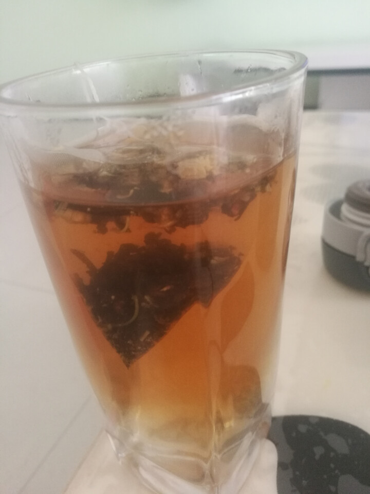 中茶清茶菊花普洱茶 茶叶袋泡花草茶10包一盒25g 菊花普洱试用装(1袋)怎么样，好用吗，口碑，心得，评价，试用报告,第4张