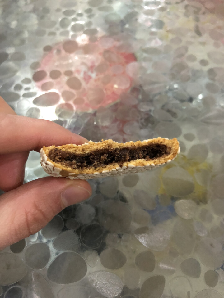 枣泥小麻饼手工芝麻饼苏州特产土特产老字号小吃糕点300g 一盒装怎么样，好用吗，口碑，心得，评价，试用报告,第4张