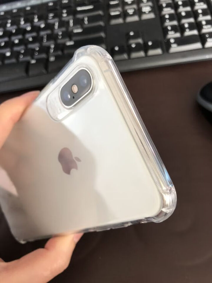 摩斯维 苹果XS/Xs max手机壳iPhoneX/XR保护套气囊防摔全包硅胶软壳男透明女个性超薄款 苹果XS MAX【气囊防摔款】送钢化膜,第4张