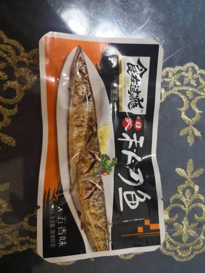 爱尚 食在过瘾秋刀鱼 休闲零食 独立包装鱼类即食零食 五香味秋刀鱼10g*3包怎么样，好用吗，口碑，心得，评价，试用报告,第2张