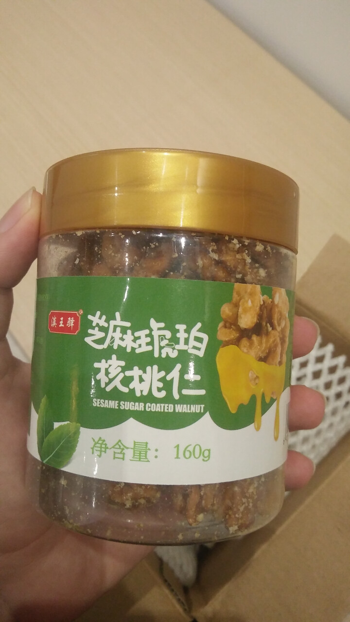 滇王驿坚果特产休闲零食核桃肉芝麻琥珀核桃仁160克/罐 芝麻琥珀核桃仁怎么样，好用吗，口碑，心得，评价，试用报告,第3张