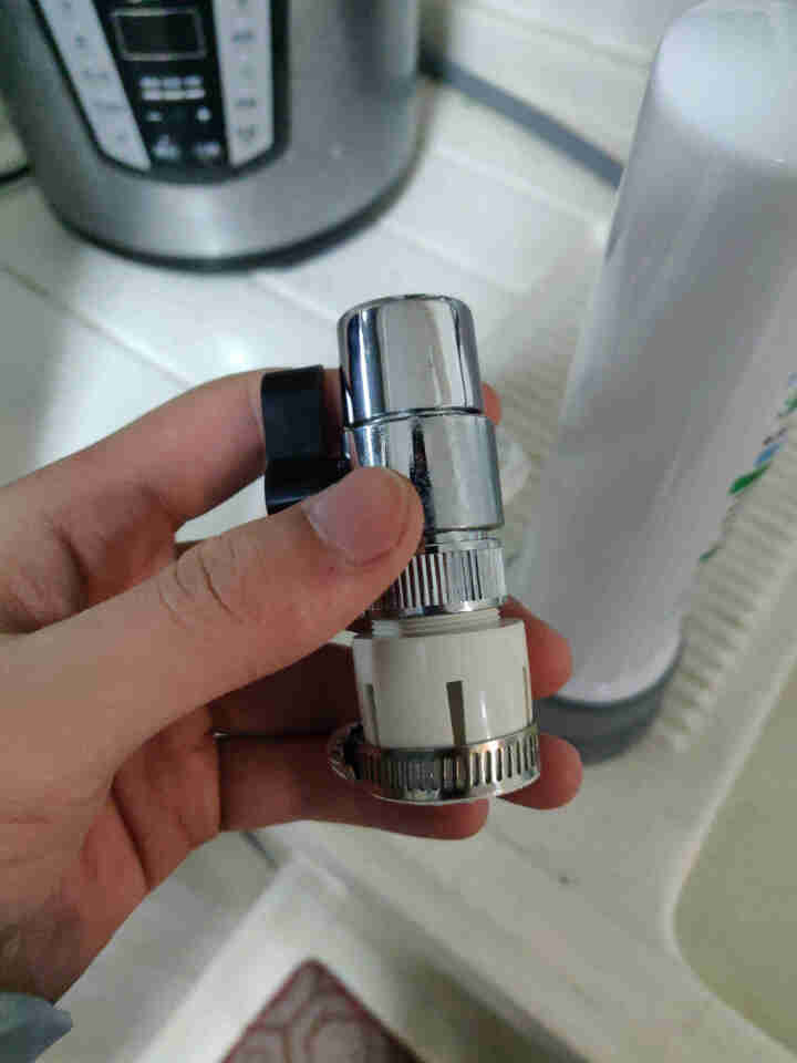 铭浩世佳净水器家用直饮厨房自来水过滤器水龙头滤水器台式净水机 白色（一机一芯）怎么样，好用吗，口碑，心得，评价，试用报告,第2张