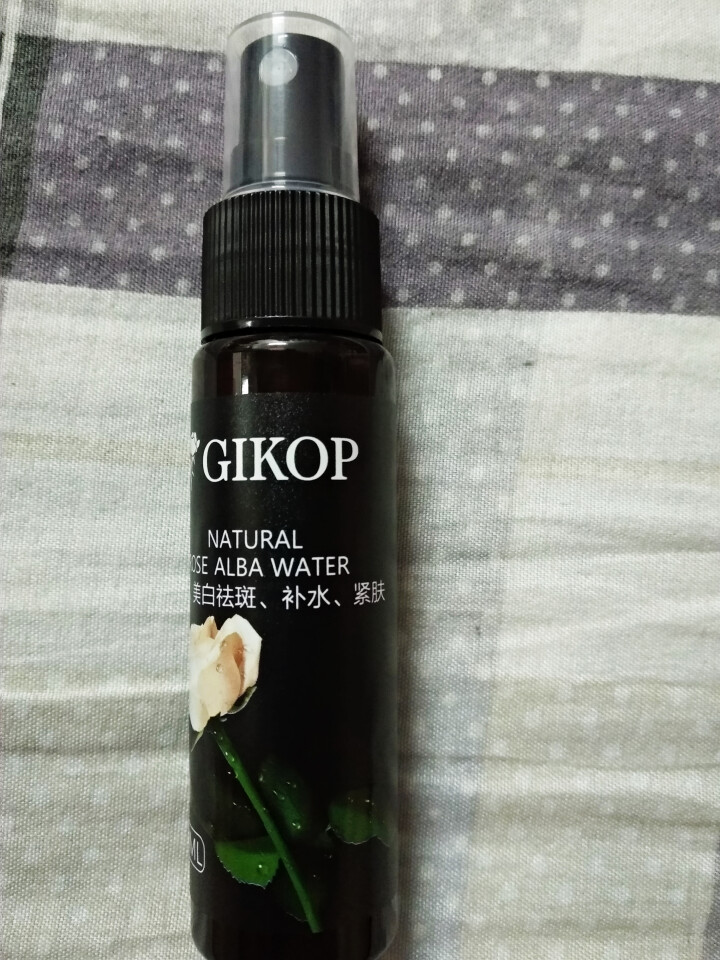 GIKOP保加利亚有机白玫瑰纯露爽肤水喷雾30ml 补水保湿 焕白控油 滋润营养 紧致毛孔 男女通用 30ML怎么样，好用吗，口碑，心得，评价，试用报告,第3张