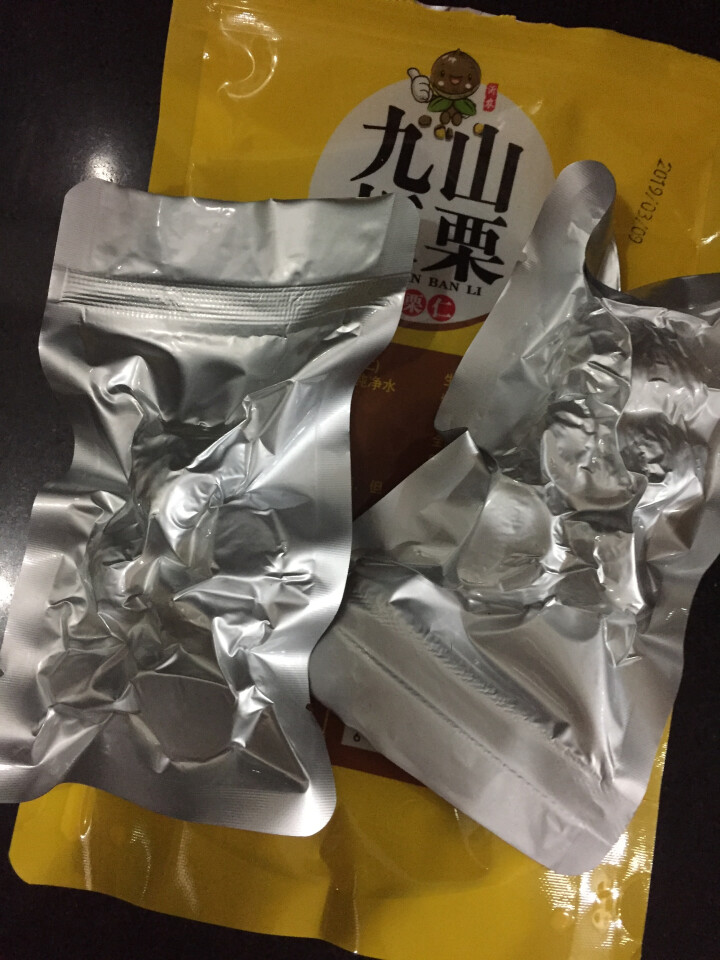 【沂农】 坚果特产休闲零食栗子  甜栗子 蜜汁板栗仁 甘栗仁100g*3袋 (试吃发货100g）怎么样，好用吗，口碑，心得，评价，试用报告,第4张