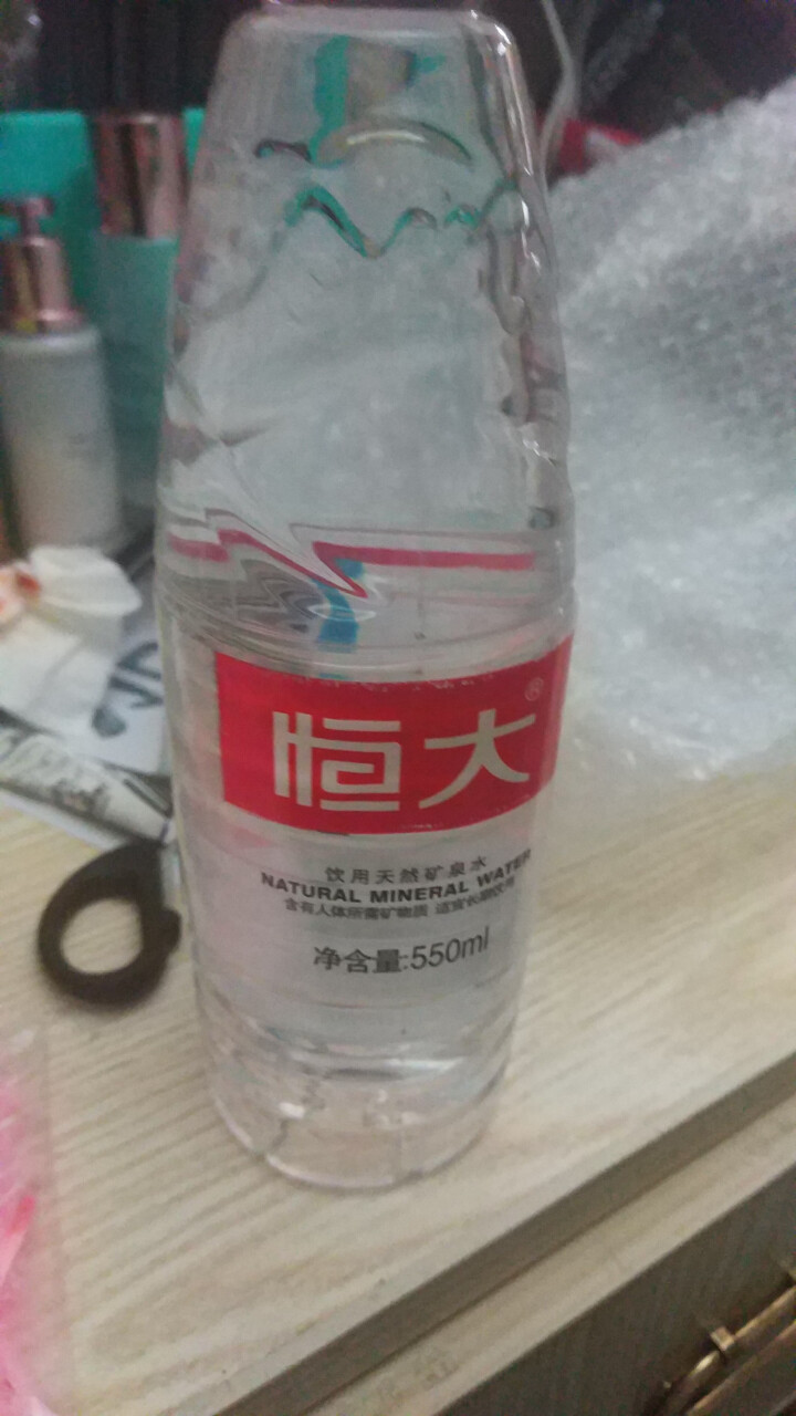 【整箱买一送一】恒大 天然矿泉水饮用水瓶装水非纯净水 550ml*1瓶（样品不售卖）怎么样，好用吗，口碑，心得，评价，试用报告,第2张