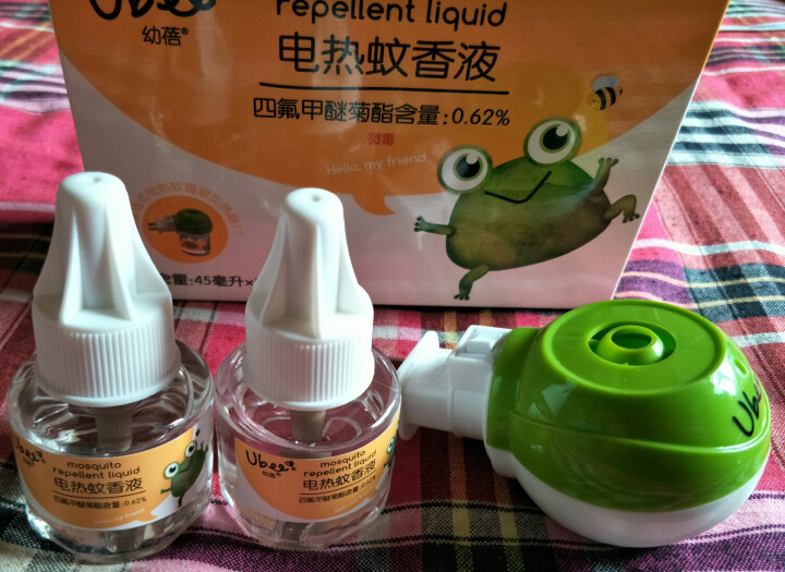 幼蓓（Ubee） 电热蚊香液45ml*2瓶送直插器夏季驱蚊防蚊品 1盒怎么样，好用吗，口碑，心得，评价，试用报告,第3张